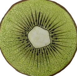 Intratuin bijzettafel Tibor kiwi bruin / groen D 40 H 46,5 cm