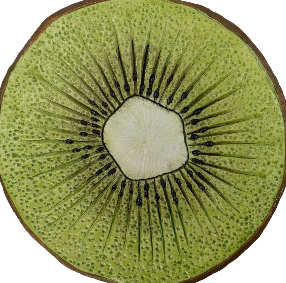 Intratuin bijzettafel Tibor kiwi bruin / groen D 40 H 46,5 cm