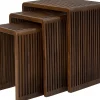 Intratuin bijzettafel Timo bruin 25 x 34 x 40 cm