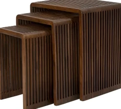 Intratuin bijzettafel Timo bruin 25 x 34 x 40 cm