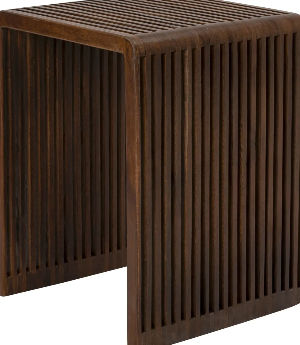 Intratuin bijzettafel Timo bruin 25 x 34 x 40 cm