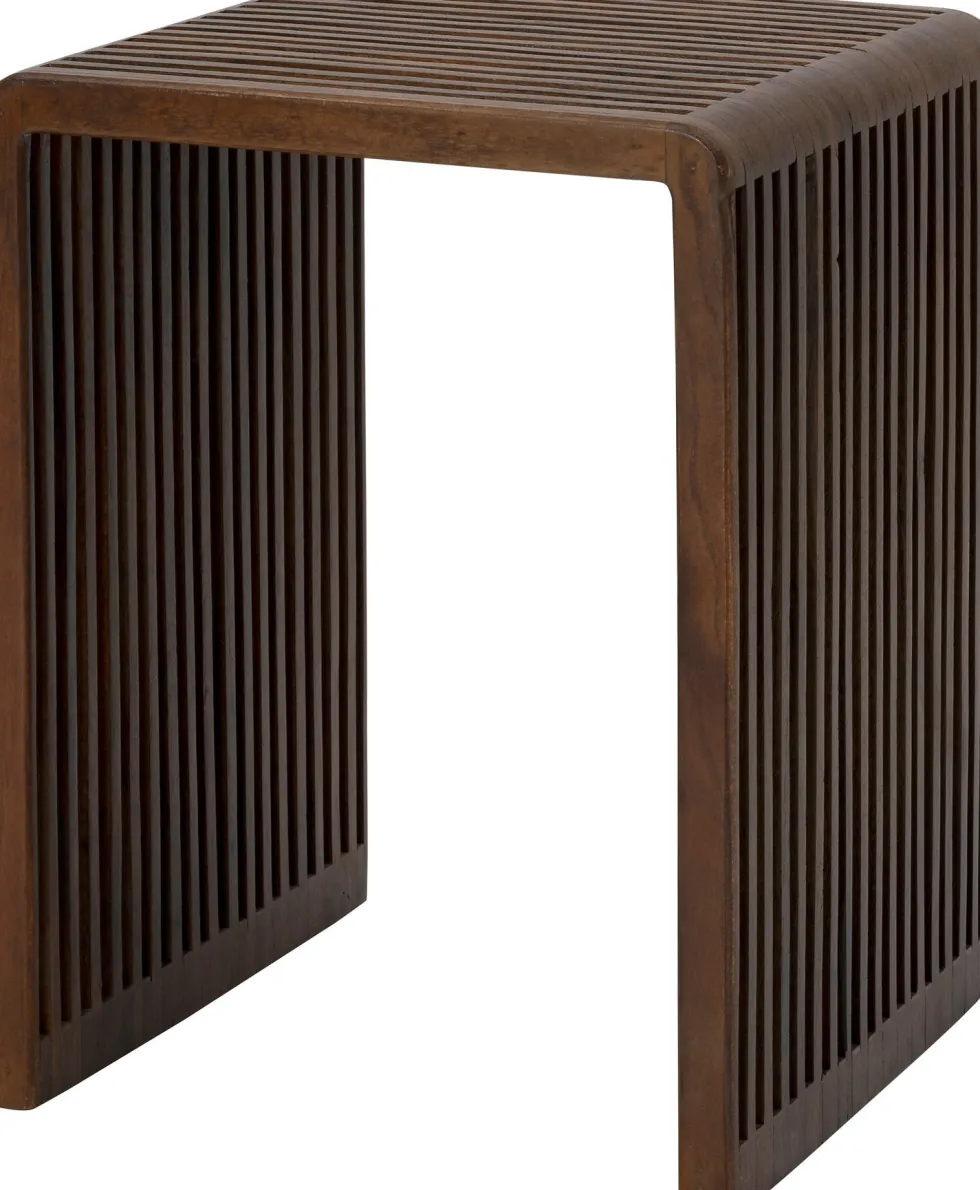 Intratuin bijzettafel Timo bruin 35 x 34 x 45 cm