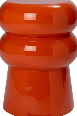 Intratuin bijzettafel Timor oranje D 33 H 47 cm