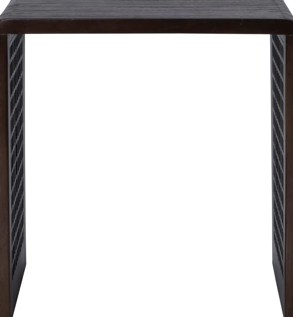 Intratuin bijzettafel Tor bruin 50 x 40 x 50 cm