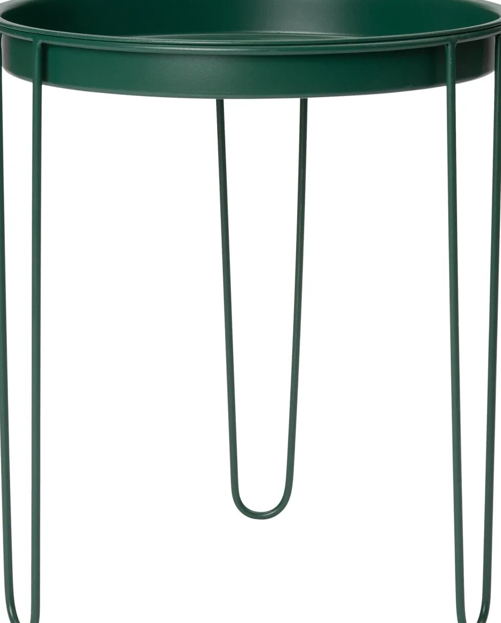 Intratuin bijzettafel Tray donkergroen D 32 H 34 cm
