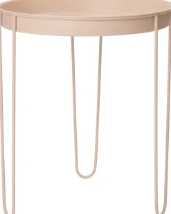 Intratuin bijzettafel Tray nude D 39,5 H 44,5 cm