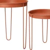 Intratuin bijzettafel Tray terracotta D 32 H 34 cm