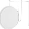 Intratuin bijzettafel Tray wit D 39,5 H 44,5 cm