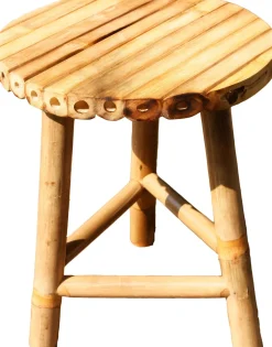 Intratuin bijzettafel Tropisch naturel D 33 H 35 cm