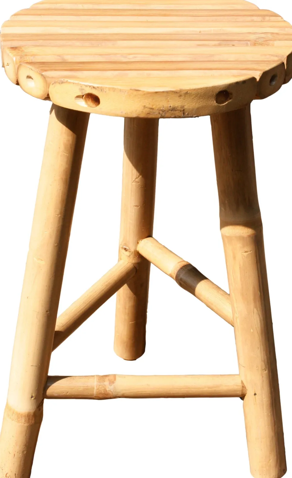 Intratuin bijzettafel Tropisch naturel D 25 H 42 cm