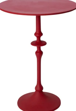 Intratuin bijzettafel Vela rood D 37 H 49 cm