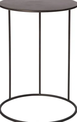 Intratuin bijzettafel zwart D 40 H 54,5 cm