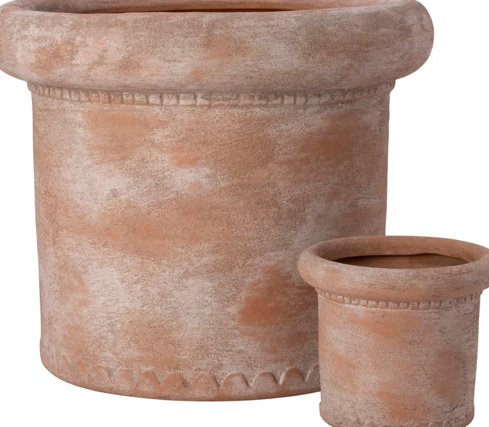 Intratuin bloempot Ajman terracotta D 25 H 21 cm