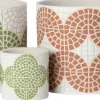 Intratuin bloempot Alon geel D 13,5 H 13 cm