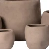 Intratuin bloempot Alta taupe D 39,5 H 36 cm