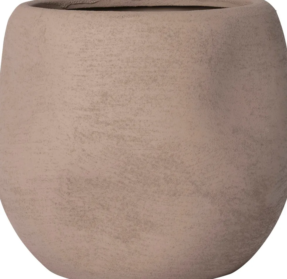 Intratuin bloempot Alta taupe D 19,5 H 18 cm