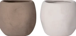Intratuin bloempot Alta taupe D 24 H 23 cm