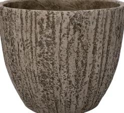 Intratuin bloempot Ambacht bruin D 38 H 30 cm