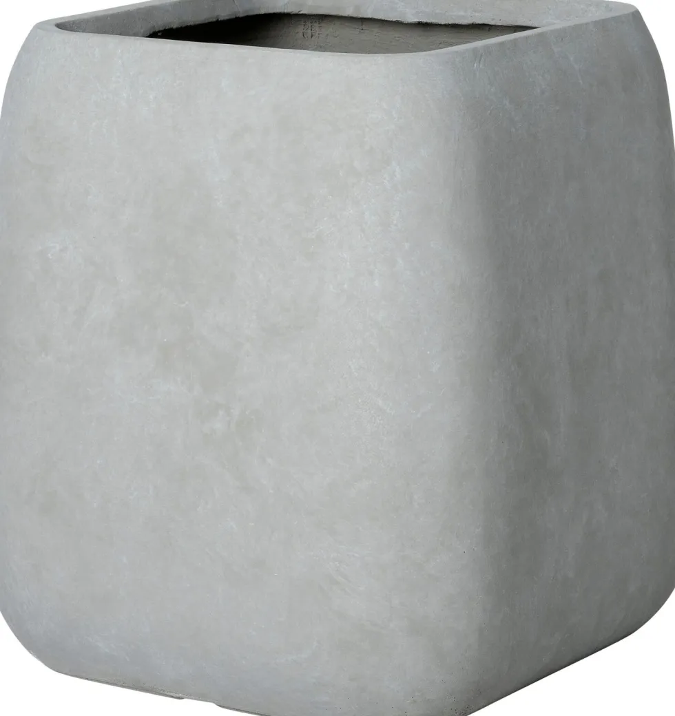 Intratuin bloempot Anne grijs D 24 H 27 cm