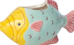 Intratuin bloempot Blub blauw 18,5 x 8,8 x 9,2 cm