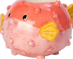 Intratuin bloempot Blub roze 13,4 x 11,8 x 8,6 cm