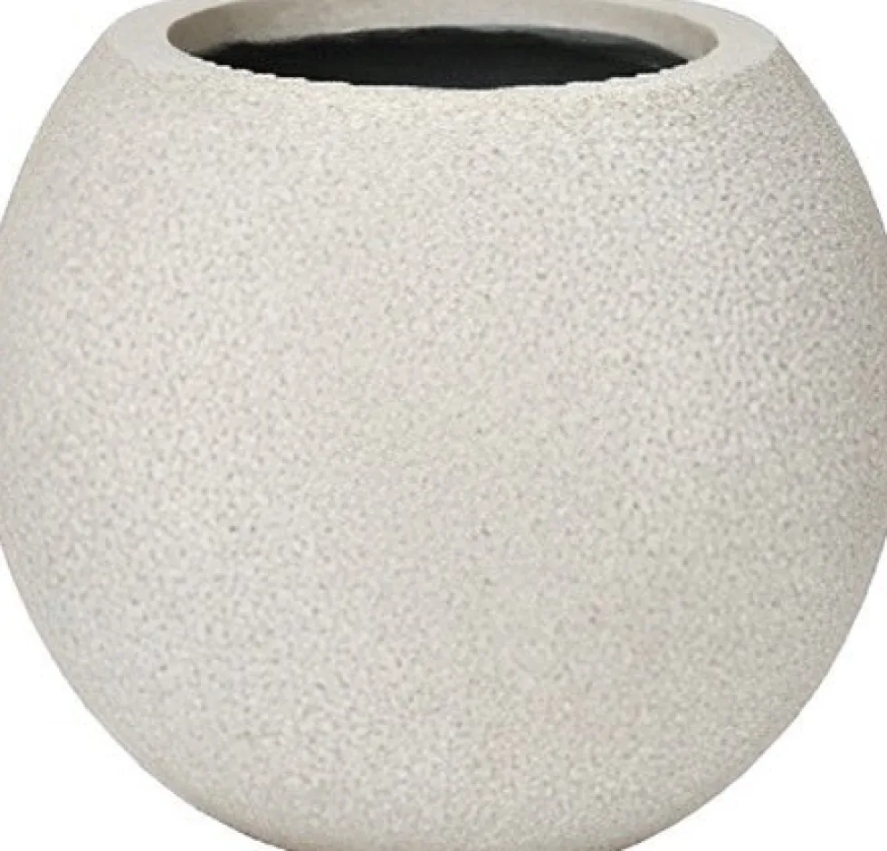 Intratuin bloempot Braga beige D 35 H 28 cm