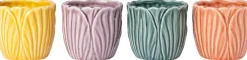 Intratuin bloempot Cebu groen D 14 H 12 cm