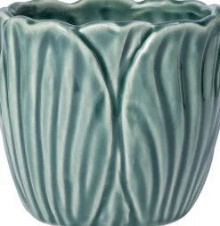 Intratuin bloempot Cebu groen D 14 H 12 cm