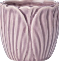 Intratuin bloempot Cebu paars D 14 H 12 cm