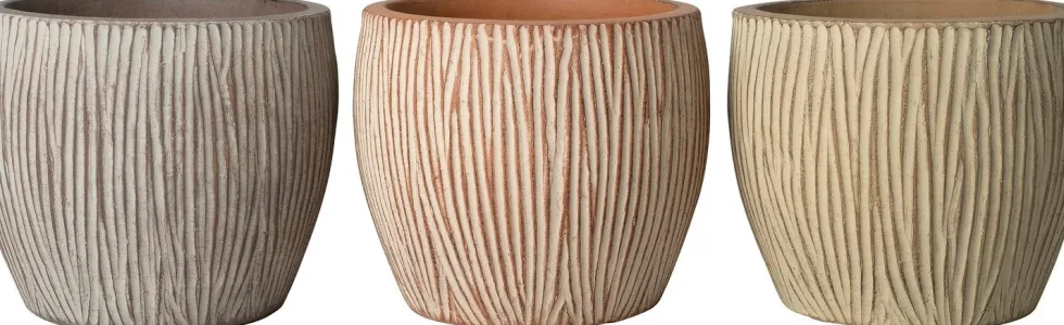 Intratuin bloempot Dave oranje D 29 H 24 cm