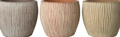 Intratuin bloempot Dave taupe D 29 H 24 cm