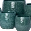 Intratuin bloempot Digne groen D 18 H 16 cm