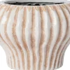 Intratuin bloempot Emaar crème D 14 H 10 cm