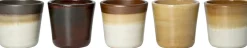Intratuin bloempot Fleur crème / beige D 37 H 33 cm