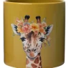 Intratuin bloempot Giraf geel D 9 H 8 cm