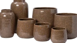 Intratuin bloempot Graz bruin D 26 H 24 cm