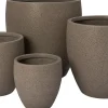 Intratuin bloempot Hanneke grijs D 44 H 44 cm