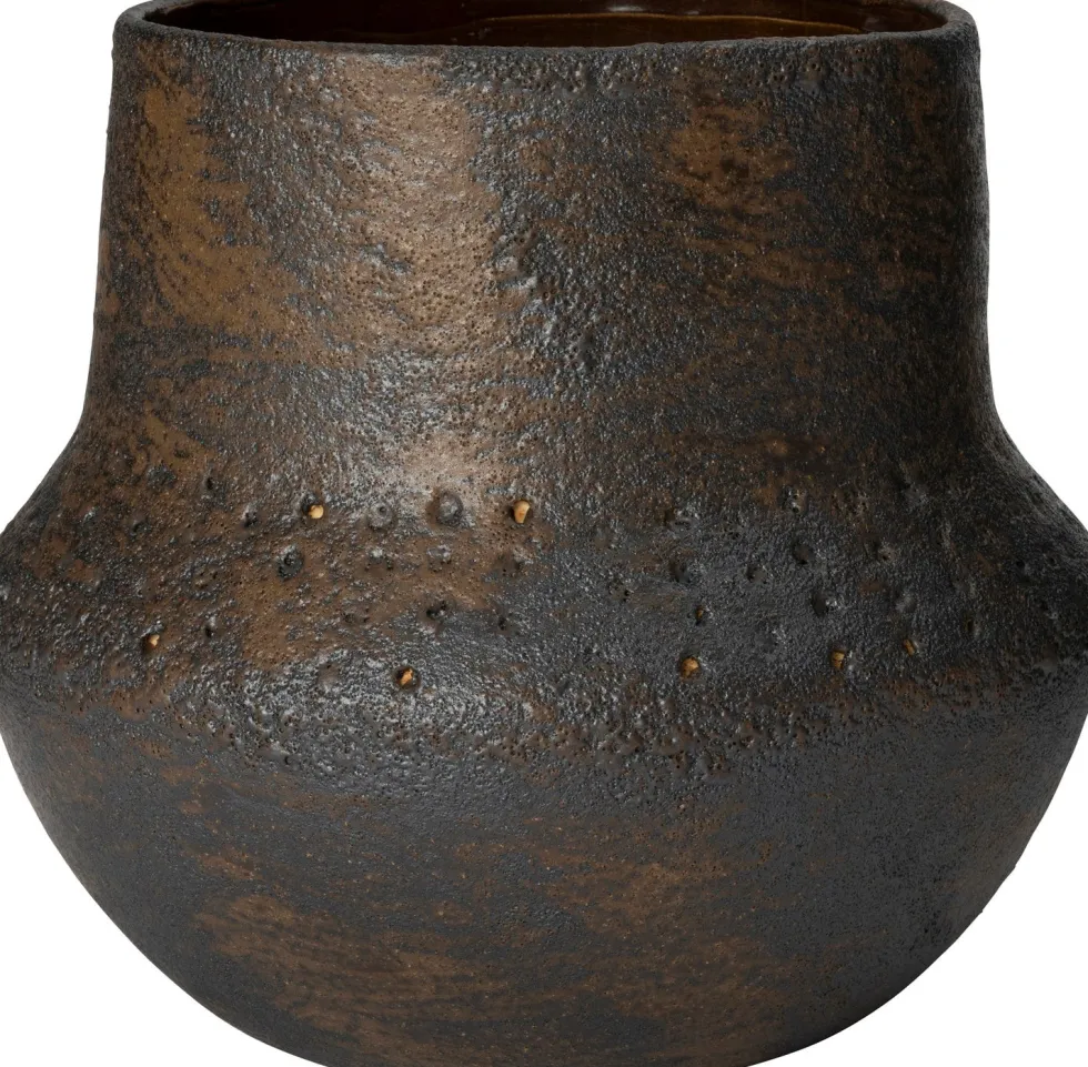 Intratuin bloempot Jaya bruin D 18 H 17 cm
