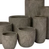 Intratuin bloempot Joris grijs D 24 H 48,5 cm