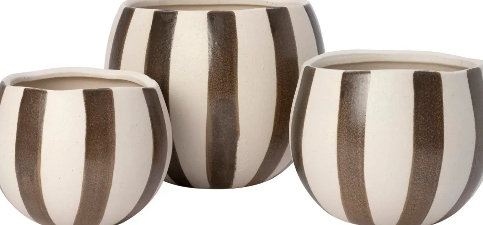 Intratuin bloempot Jude bruin D 14,6 H 12 cm