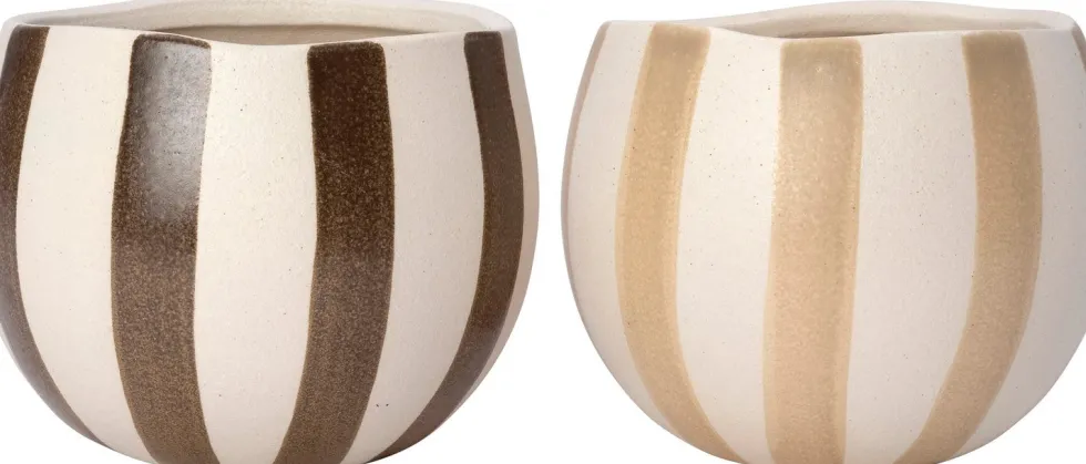 Intratuin bloempot Jude bruin D 20,7 H 16,8 cm