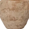 Intratuin bloempot Kim beige D 18 H 16 cm