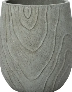 Intratuin bloempot Kos grijs D 24 H 31 cm