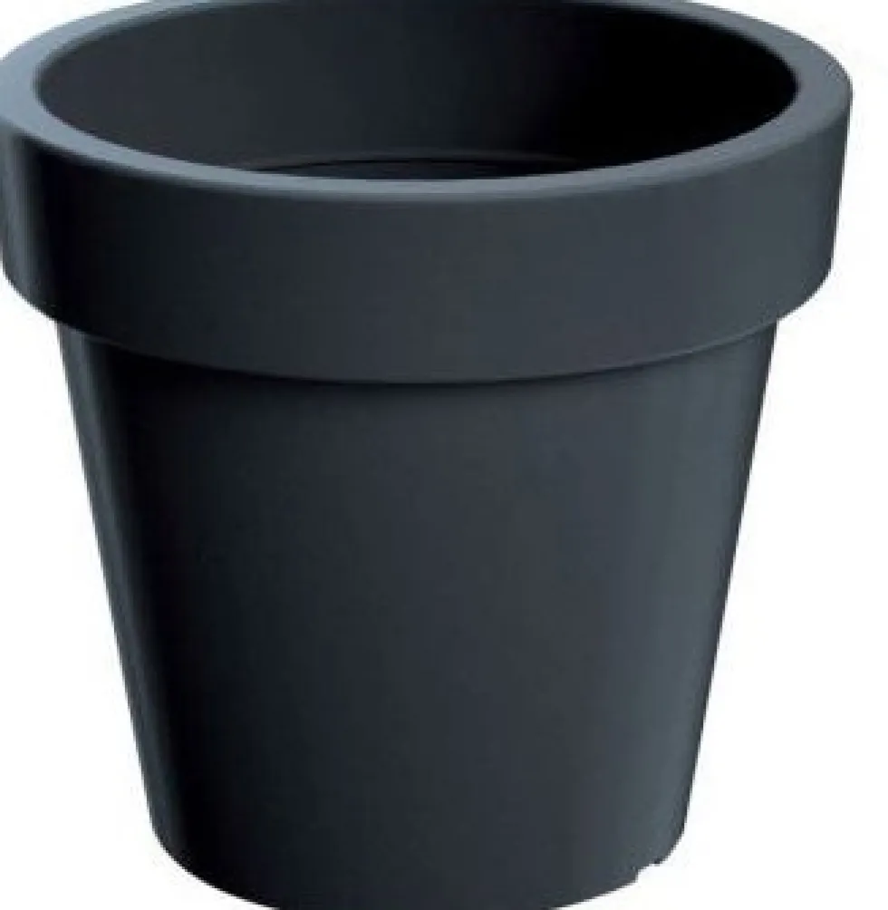 Intratuin bloempot Kraag antraciet D 60 H 55 cm
