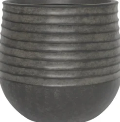 Intratuin bloempot Lars antraciet D 30 H 28 cm