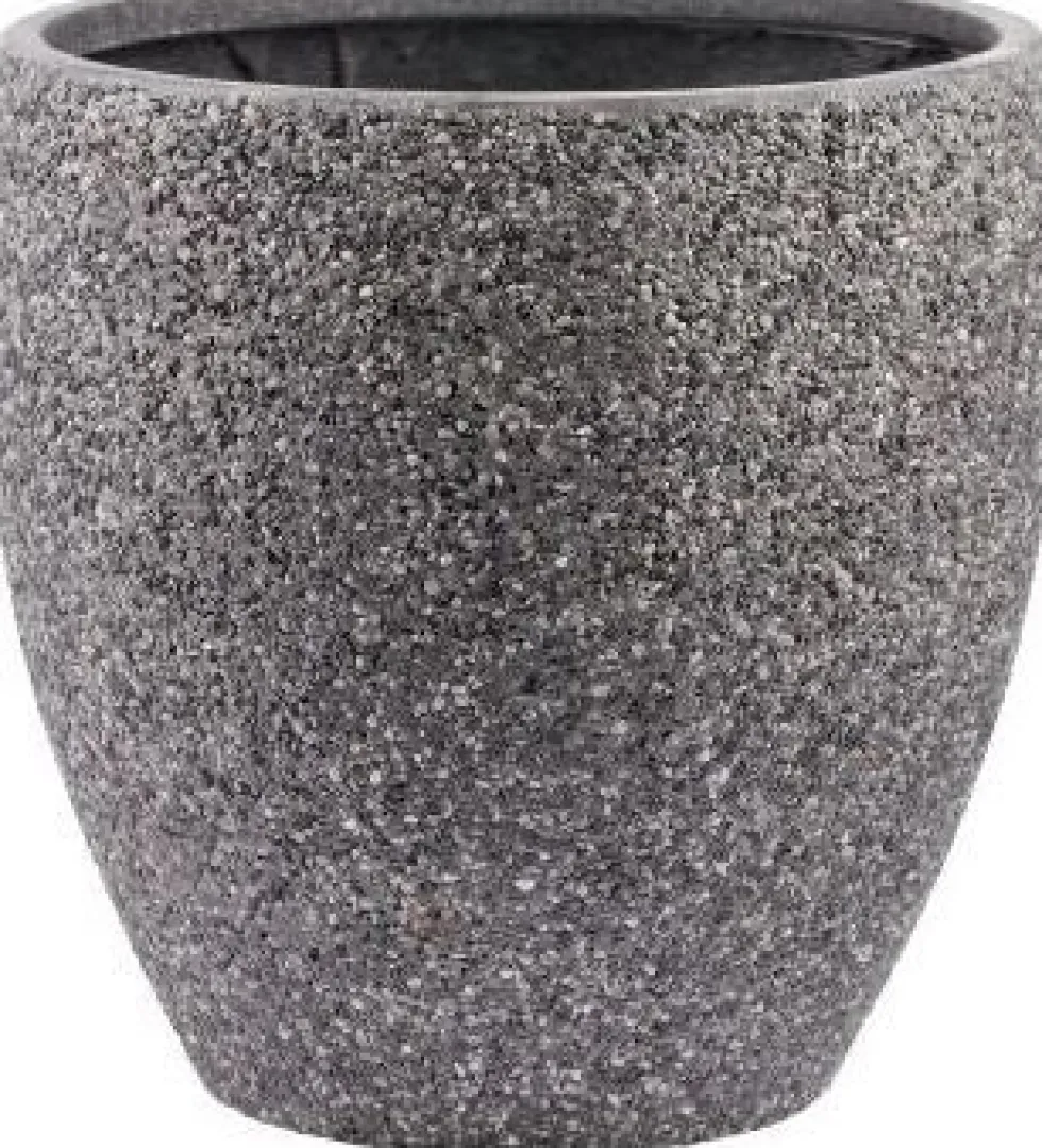 Intratuin bloempot Leo grijs D 87 H 87 cm