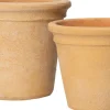 Intratuin bloempot Levi beige D 12 H 12 cm