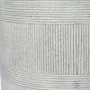 Intratuin bloempot Lijnen wit D 23,5 H 47,5 cm