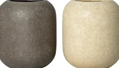 Intratuin bloempot Linda beige D 50 H 56,5 cm