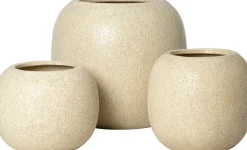 Intratuin bloempot Linda beige D 50 H 44,5 cm